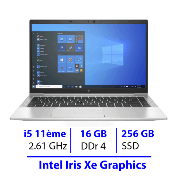 PC PORTABLE HP EliteBook 840 G8 i5 11ème  génération Ram 16GO/256SSD