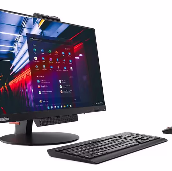 Lenovo ThinkCentre All in One M-24 – PC tout-en-un i5 8ᵉ Gén,  Tech4Sell.ma