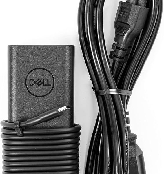 Chargeur Dell Type-C  45W / 65W / 90W – Adaptateur Secteur pour Dell Latitude, XPS, Inspiron