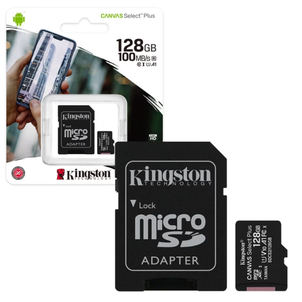 Carte mémoire microSDXC Kingston 128 Go